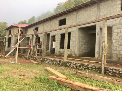 Construction of welfare centre in Dandaswar, Syangja, west of Nepal